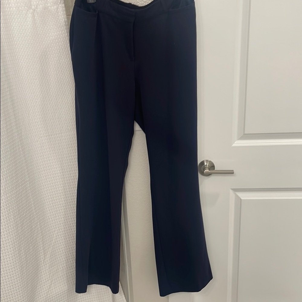 Worthington Curvy Fit Navy Pants - Size 10